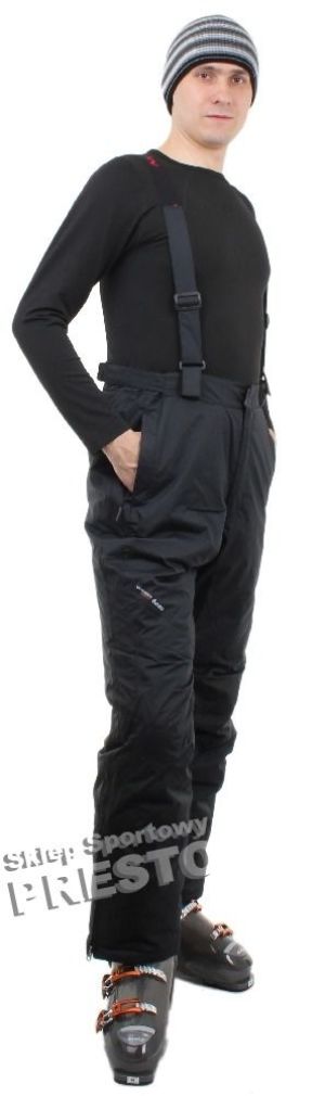 Campus Spodnie narciarskie męskie Cardif 3000 Campus czarny XS 5