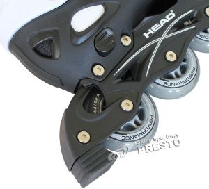 Rolki Head Łyżworolki HJ7 Biało-czarne r. 37-40 5