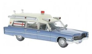 Neo Models Cadillac S&S High Top Ambulance 1966 (49545) 1