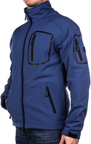 Kurtka męska Hi-Tec Kurtka męska softshell Olympus Storm Blue r. XL 1