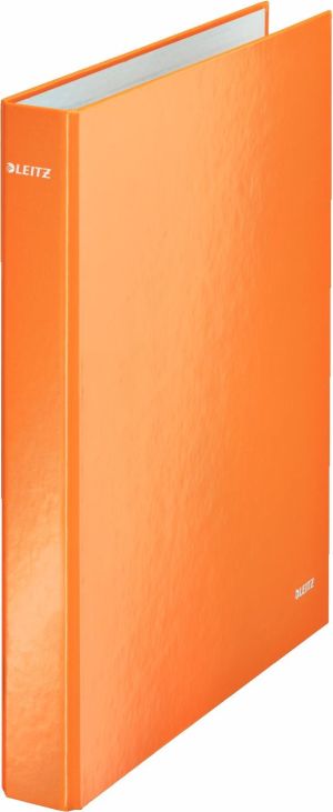 Segregator Leitz 4-ringowy A4 25mm pomarańczowy (42420044) 1