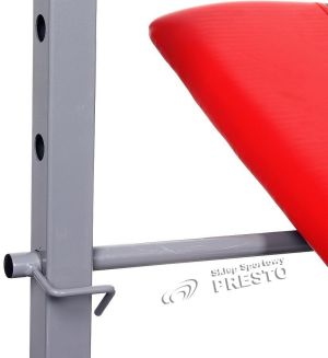 Hop-Sport Ławeczka pod sztangę z maszyną na nogi HS-1050 Hop Sport + rękawiczki treningowe GRATIS! Ławeczka pod sztangę z maszyną na nogi HS-1050 Hop Sport + rękaw uniw - 2000091025897 7