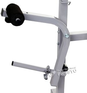 Hop-Sport Ławeczka pod sztangę z maszyną na nogi HS-1050 Hop Sport + rękawiczki treningowe GRATIS! Ławeczka pod sztangę z maszyną na nogi HS-1050 Hop Sport + rękaw uniw - 2000091025897 8