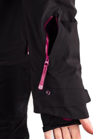 Salomon Kurtka damska Odysee Jacket W GTX Black/Mystic Purple r. S 5