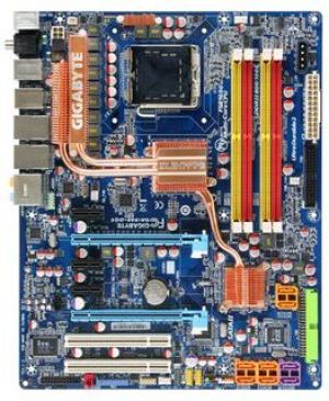 Płyta główna Gigabyte GA-X48-DQ6 Intel X48 LGA775 (2xPCX/DZW/2xGLAN/SATA/RAID/DDR2/CROSSFIRE) 1