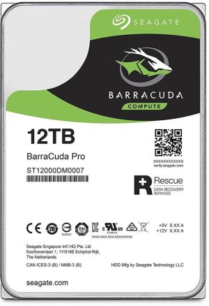 Dysk Seagate Barracuda Pro 12 TB 3.5" SATA III (ST12000DM0007) 2