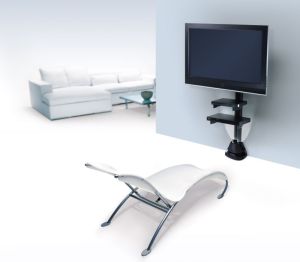 Meliconi uchwyt ścienny GHOST 430 Black 3