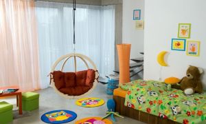 Amazonas Fotel wiszący dla dzieci kula Kids Globo Chair Terracotta Amazonas Terracotta uniw - 4030454002899 3