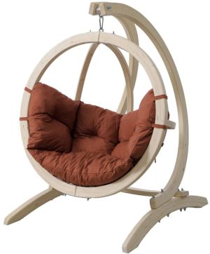 Amazonas Fotel wiszący dla dzieci kula Kids Globo Chair Terracotta Amazonas Terracotta uniw - 4030454002899 7