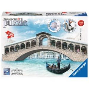 Ravensburger 3D Ponte Di Rialto Most, 216 elementów 1