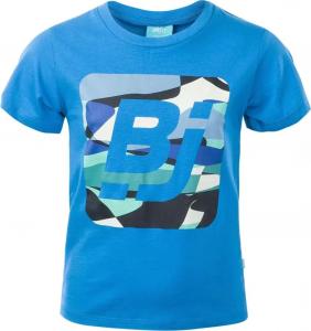 Bejo Koszulka dziecięca z logo BJ Hawaiian Ocean niebieska r. 128 1