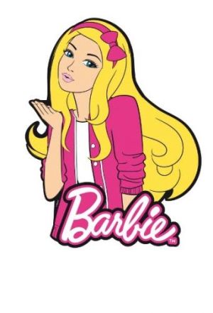 Sticker BOO Dekoracje ścienne Barbie (BRB2 32) 1