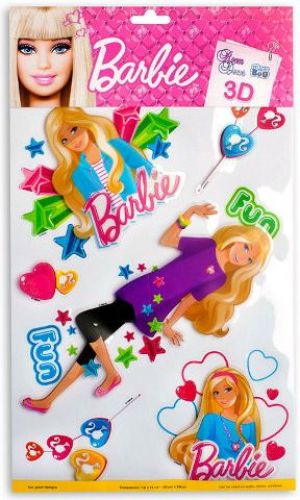 Sticker BOO Dekoracja ścienna Barbie (D BRB 0502) 1