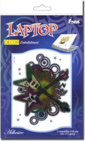 Sticker BOO Dekoracja na laptopa Gitara (NBA 2105) 1