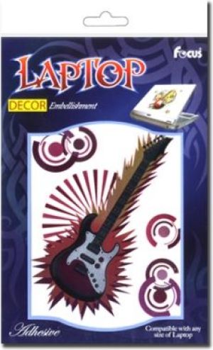 Sticker BOO Dekoracja na laptopa Gitara (NBA 2119) 1