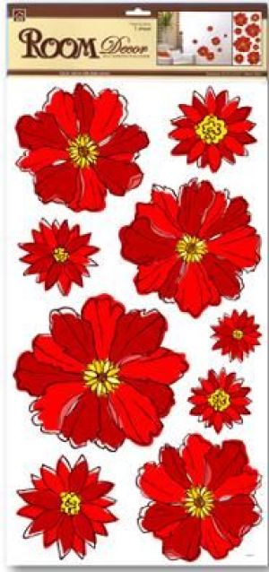 Sticker BOO Dekoracja ścienna kwiaty (RDA 3087) 1