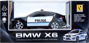 Mega Creative Samochód Policja Bmw X6 1:24 (2404P) 1
