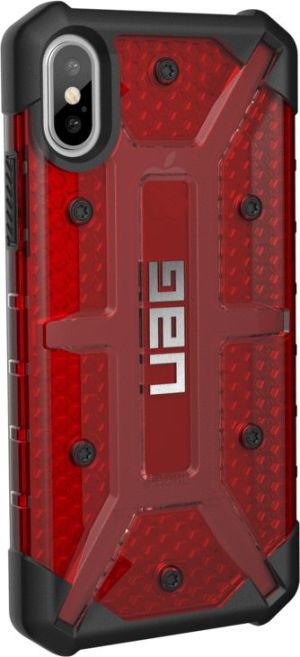 Urban Obudowa UAG Plasma do Apple iPhone X czerwona przeźroczysta (IPHX-L-MG) 3