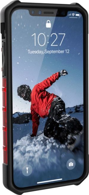 Urban Obudowa UAG Plasma do Apple iPhone X czerwona przeźroczysta (IPHX-L-MG) 4