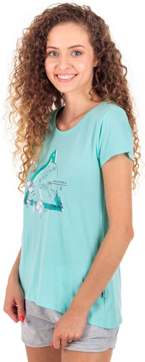 Elbrus Damski T-shirt SUMMIT WO'S TANAGER TURQUOISE MELANGE r. S (92800186879) 1
