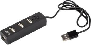 HUB USB uGo 4x USB-A 2.0 (UHU-1011) 3