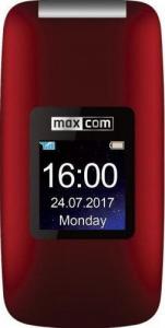 Telefon komórkowy Maxcom Comfort MM824 Czerwono-srebrny 1