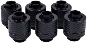 Alphacool Adapter 1/4" - 13/10mm, 6-pack (17228) 1