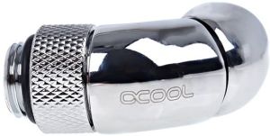 Alphacool Adapter 1/4", obrotowy, chrom (17251) 3
