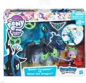 Figurka Hasbro My Little Pony Guardians of Harmony królowa Chrysalis i Spike (B7298) 1