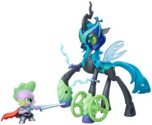 Figurka Hasbro My Little Pony Guardians of Harmony królowa Chrysalis i Spike (B7298) 2