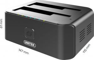 Stacja dokująca Unitek 2.5"/3.5" SATA - USB 3.2 Gen 1 (Y-3032) 7