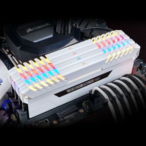 Pamięć Corsair Vengeance LED, DDR4, 16 GB, 3600MHz, CL18 (CMR16GX4M2C3600C18W) 3