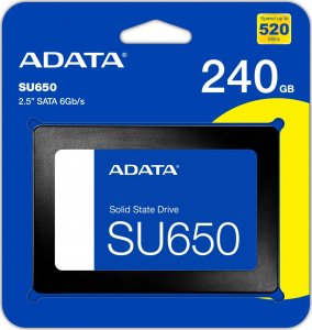 Dysk SSD ADATA SU650 240GB 2.5" SATA III (ASU650SS-240GT-C) 5