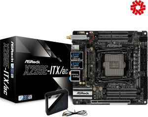 Płyta główna ASRock ASRock X299E-ITX/AC (90-MXB5W0-A0UAYZ) 1