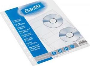 Bantex Koszulka na 2 CD 5szt. 1
