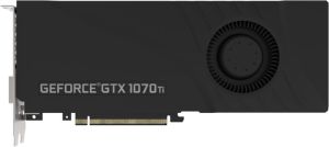 Karta graficzna PNY GeForce GTX 1070 Ti Blower 8GB GDDR5 (256 bit) DVI-D, HDMI, 3xDP, BOX (GF107IGTXCD8GEPB) 3