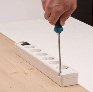 Listwa zasilająca Brennenstuhl Bremounta 6 gniazd 3 m biała (1150650326) 3