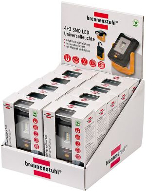 Latarka Brennenstuhl Lampa uniwersalna 4+3 LED SMD HL DB43 MH 4 SMD+3 CREE LED (1175420010) 2