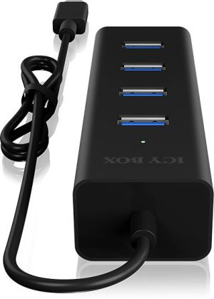 HUB USB Icy Box 4x USB-A 3.0 (IB-HUB1409-C3) 3