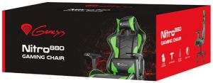 Fotel Genesis Nitro 880 Czarno-zielony (NFG-0909) 8