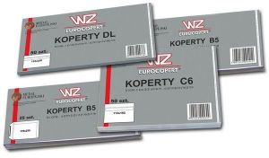 WZ Eurocopert Koperta C6 biała 25 sztuk (710086) 1