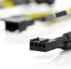 Noctua 4-pin - 4-pin x2, 0.11m, Żółty (NA-SYC1.yellow) 2