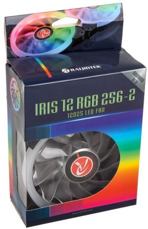 Wentylator Raijintek IRIS 12 Rainbow RGB 2-pack (0R400044) 11