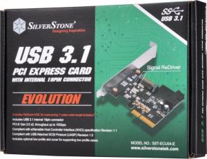 Kontroler SilverStone PCIe 2.0 x2 - 2x USB 3.2 Gen 2 (SST-ECU04-E) 14