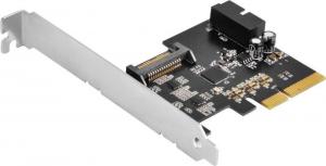 Kontroler SilverStone PCIe 2.0 x2 - 2x USB 3.2 Gen 2 (SST-ECU04-E) 1