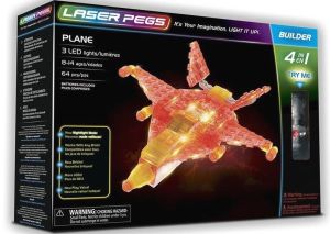 Laser Pegs Klocki 4 w 1 Plane 1