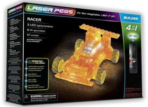 Laser Pegs Klocki 4 w 1 Racer 1
