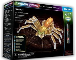Laser Pegs Klocki 6 w 1 Spider 1