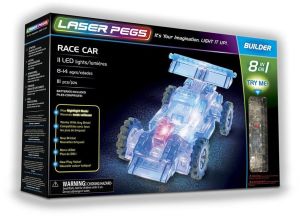 Laser Pegs Klocki 8 w 1 Race Car (263138) 1