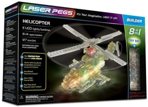 Laser Pegs Klocki 8w1 Helikopter (263137) 1